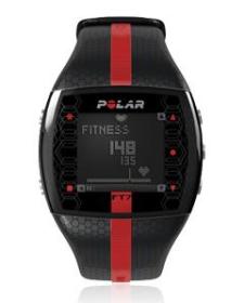 Polar FT 7 pánské, černá/červená + Comfort Belt s vyměnitelnou baterií (AKČNÍ CENA) (VÝPRODEJ)