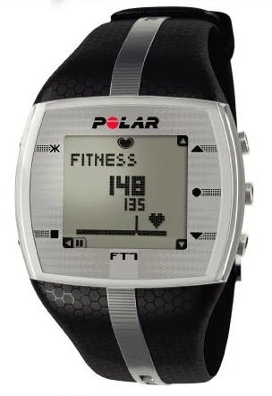 Polar FT 7 pánské, černá/stříbrná + Comfort Belt s vyměnitelnou baterií (AKČNÍ CENA)