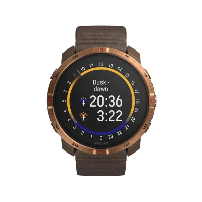 Polar Grit X2 Brown Copper outdoorové sportovní hodinky
