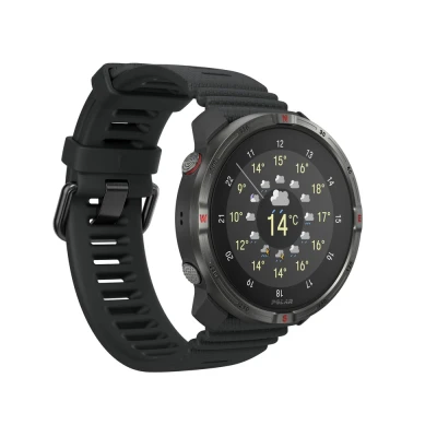 Polar Grit X2 Night Black outdoorové sportovní hodinky