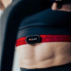 Polar Hrudní vysílač TF H10+ Bluetooth Smart/ANT, s popruhem Red Beat, M-XXL