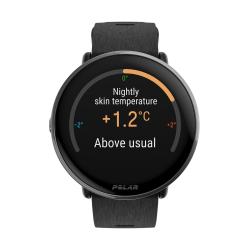 Polar Ignite 3 Titanium, kožený a silikonový řemínek