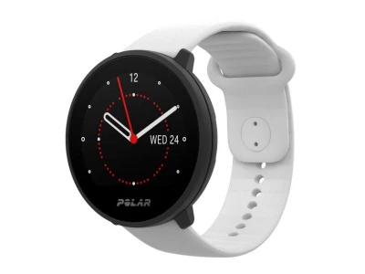 Polar bílý 20mm silikonový S náhradní řemínek