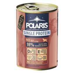 Polaris Single Protein Paté Pes Hovězí, konzerva 400 g (bal. 6 ks)