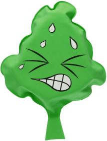 Polštářek POO prdící pytlík s obličejem dětská žertovinka 3 barvy