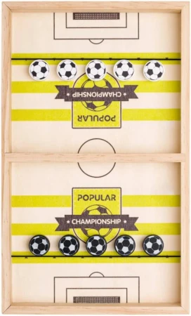 POPULAR DŘEVO Hra Stolní fotbal mini (společenská hra) POPULAR DŘEVO Hra Stolní fotbal mini (společenská hra)