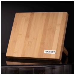 Porkert Blok na nože magnetický 24x21x12cm bambusový Porkert Blok na nože magnetický 24x21x12cm bambusový