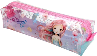 Argus Pouzdro na pera / kosmetiku Mermaid průhledný penál Mořská panna