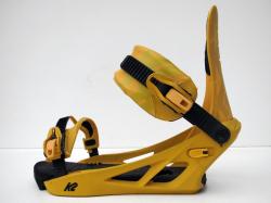 K2 vel. XL žluté použité snowboardové vázání K2 vel. XL žluté použité snowboardové vázání
