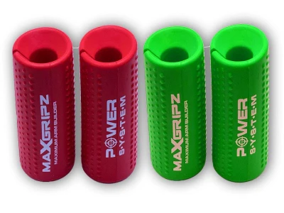 Power System Max Gripz XL posilovací gripy na činku