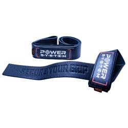Power System Kožené trhačky na mrtvý tah Leather Straps 3320