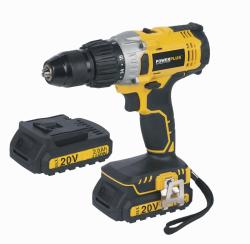 Powerplus Aku vrtačka POWX00445 20V s příklepem
