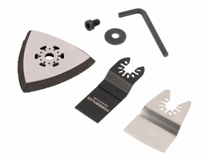 Powerplus Sada POWXBBOX10 - Aku vrtačka + multifunkční bruska 20 V, 4 Ah