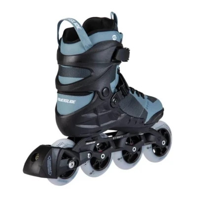 Powerslide Argon 90 Grey kolečkové brusle POUZE 42, 3x, 90 (VÝPRODEJ)