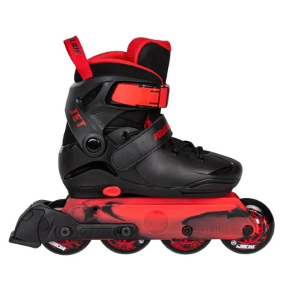 Powerslide Jet Black dětské kolečkové brusle