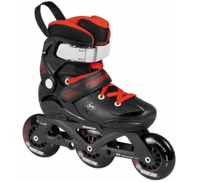 Powerslide Jet Pro Black dětské kolečkové brusle Powerslide Jet Pro Black dětské kolečkové brusle
