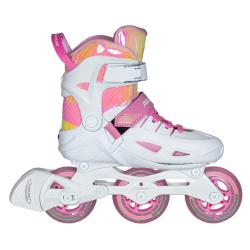 Powerslide Universe Pink detské kolieskové korčule + zľava 300,- na príslušenstvo