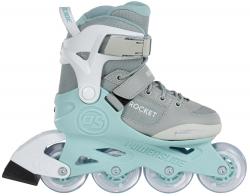 Powerslide Rocket Grey dětské kolečkové brusle + osvěžovač obuvi