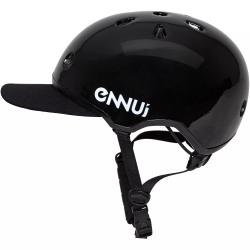 Ennui Elite Black With Peak helma