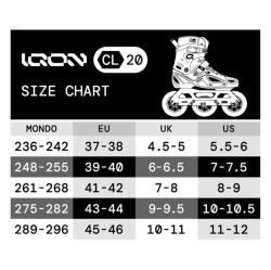 Powerslide Iqon CL 20 kolečové brusle + sleva 600,- na příslušenství