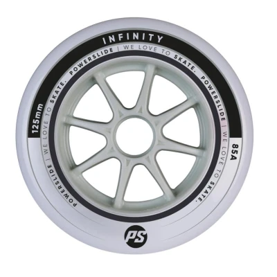 Powerslide Kolečka Infinity Silver/Grey (6ks)