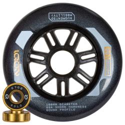 Powerslide Kolečka Iqon Access Dark Grey Combo (3ks)