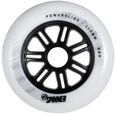 Powerslide Kolečka Spinner White (3ks)