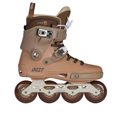 Powerslide Next 80 Chocolate Kolečkové brusle + sleva 500,- na příslušenství