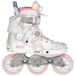 Powerslide Next Marble Pink 100 Trinity dámské kolečkové brusle