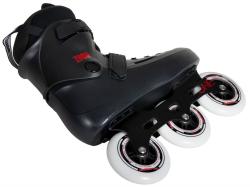 Powerslide One Zoom Black 100 kolečkové brusle + osvěžovač obuvi