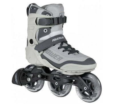 Powerslide Phuzion Krypton Grey 100 Trinity kolečkové brusle POUZE 3x, 100, EU 44 (VÝPRODEJ)