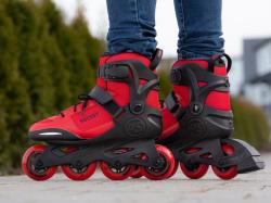 Powerslide Rocket Red dětské kolečkové brusle