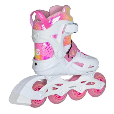Powerslide Universe 4W Pink dětské kolečkové brusle + sleva 300,- na příslušenství