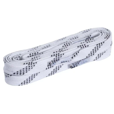 Powerslide Voskované tkaničky MY FIT Waxed Laces Pro White