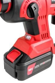 Praktik-tools AKU Vrtací a bourací kladivo bezuhlíkové 18V Q-LINE FLEXPOWER