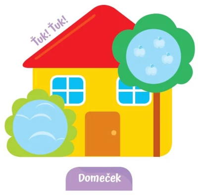 Prcek nalepuje 1+ samolepková knížka