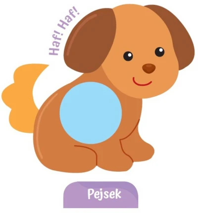 Prcek nalepuje 1+ samolepková knížka