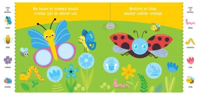 Prcek objevuje Hledání a nalepování samolepky s tygříkem