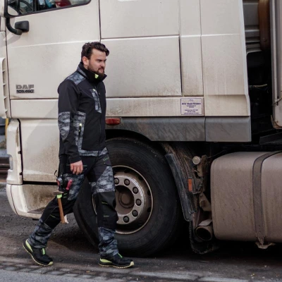 Bennon PREDATOR Trousers black/grey