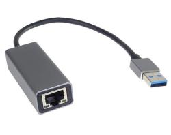 PremiumCord adaptér USB3.0 - LAN RJ45 ETHERNET 10/100/1000 MBIT Aluminium PremiumCord adaptér USB3.0 - LAN RJ45 ETHERNET 10/100/1000 MBIT Aluminium