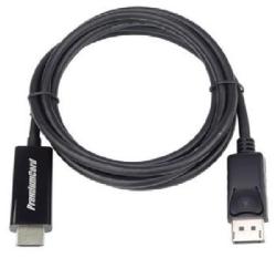 PremiumCord DisplayPort 1.2 na HDMI 2.0 kabel pro rozlišení 4Kx2K@60Hz, 1m PremiumCord DisplayPort 1.2 na HDMI 2.0 kabel pro rozlišení 4Kx2K@60Hz, 1m