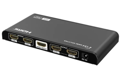 PremiumCord HDMI 2.0 splitter 1-4 porty, 4K x 2K/60Hz, FULL HD, 3D, černý PremiumCord HDMI 2.0 splitter 1-4 porty, 4K x 2K/60Hz, FULL HD, 3D, černý