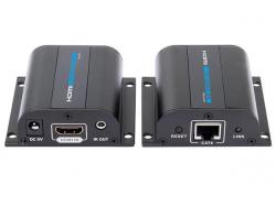 PremiumCord HDMI extender na 60m přes jeden kabel Cat5e/Cat6 PremiumCord HDMI extender na 60m přes jeden kabel Cat5e/Cat6
