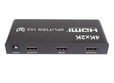 PremiumCord HDMI splitter 1-2 porty kovový s napájením, 4K, FULL HD, 3D PremiumCord HDMI splitter 1-2 porty kovový s napájením, 4K, FULL HD, 3D