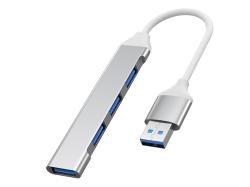 PremiumCord Hub USB3.2A na USB3.2 A + 3x USB2.0 A, SuperSpeed 5Gbps, hliníkové pouzdro PremiumCord Hub USB3.2A na USB3.2 A + 3x USB2.0 A, SuperSpeed 5Gbps, hliníkové pouzdro