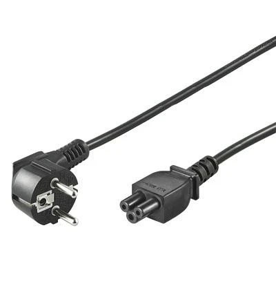 PremiumCord Kabel síťový 230V k notebooku 3m, trojlístek "Mickey Mouse PremiumCord Kabel síťový 230V k notebooku 3m, trojlístek "Mickey Mouse