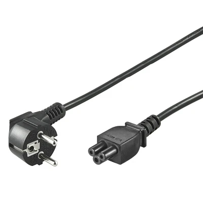 PremiumCord Kabel síťový 230V k notebooku 3m, trojlístek "Mickey Mouse PremiumCord Kabel síťový 230V k notebooku 3m, trojlístek "Mickey Mouse