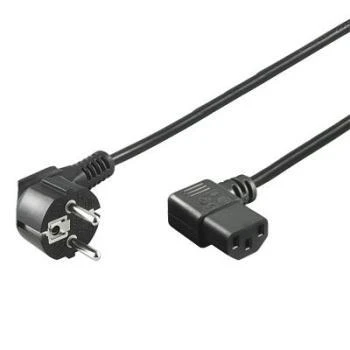 PremiumCord Kabel síťový 230V k počítači 3m, IEC konektor do úhlu 90° PremiumCord Kabel síťový 230V k počítači 3m, IEC konektor do úhlu 90°