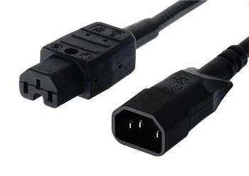 PremiumCord Kabel síťový prodlužovací, IEC320 C14 - C15, 2m PremiumCord Kabel síťový prodlužovací, IEC320 C14 - C15, 2m