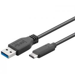 PremiumCord Kabel USB 3.1 konektor C/male - USB 3.0 A/male, černý, 2m PremiumCord Kabel USB 3.1 konektor C/male - USB 3.0 A/male, černý, 2m